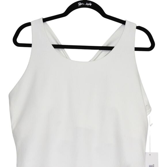 Johnny Was Calme Endurance Cross Back Tank Top with Shelf Support - Picture 3 of 7